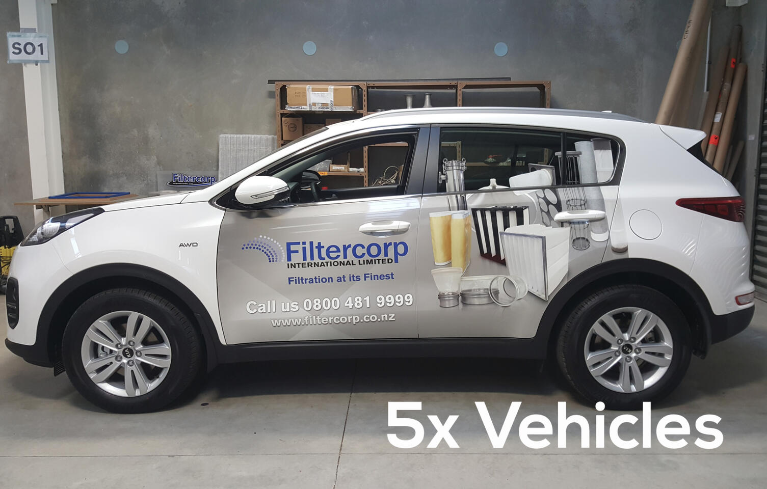 Car Fleet Signs Auckland