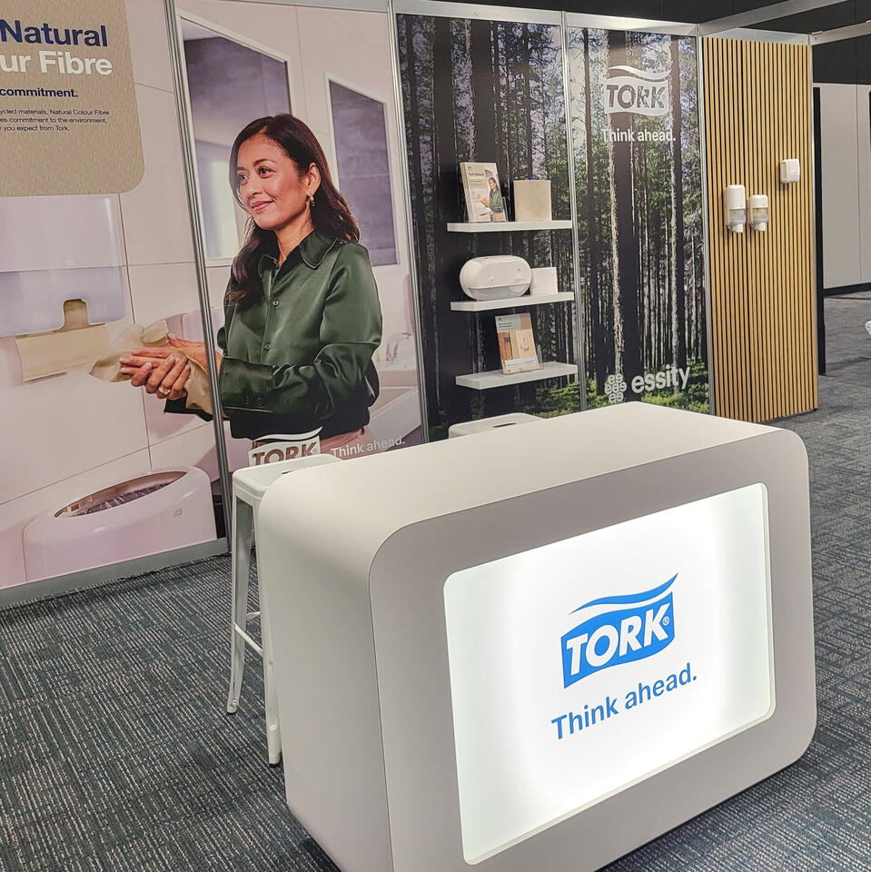 Tork Expo Stand Christchurch